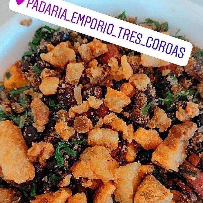 PADARIA EMPÓRIO TRÊS COROAS - Panificação e confeitaria - Feijao tropeiro