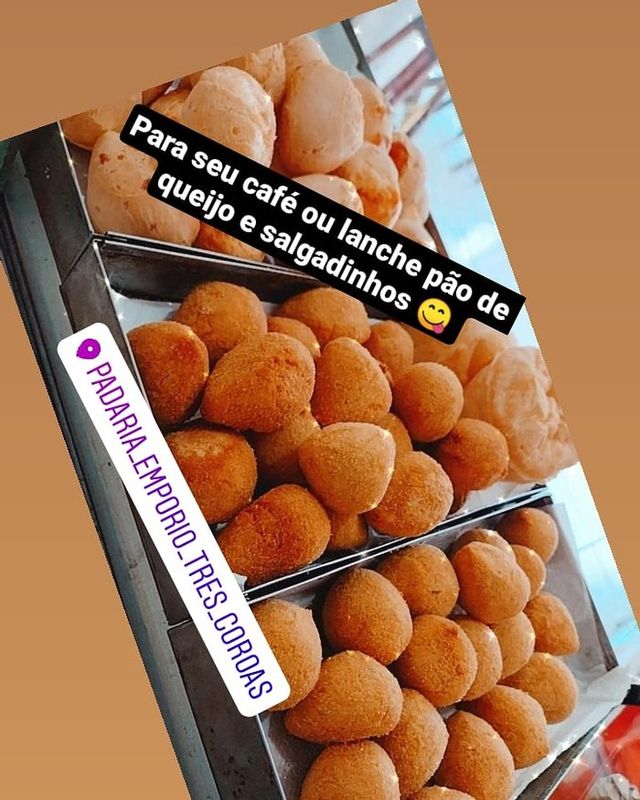 PADARIA EMPÓRIO TRÊS COROAS - Panificação e confeitaria - lanches