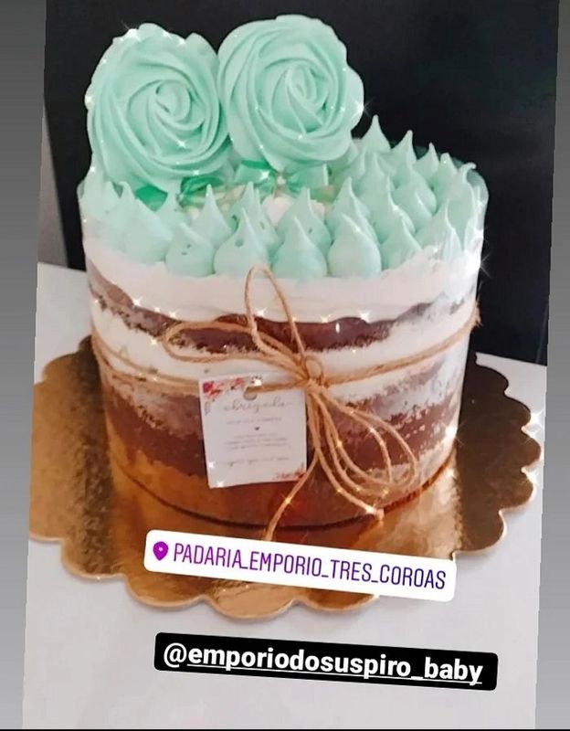 PADARIA EMPÓRIO TRÊS COROAS  - Panificação e confeitaria  - Bolo