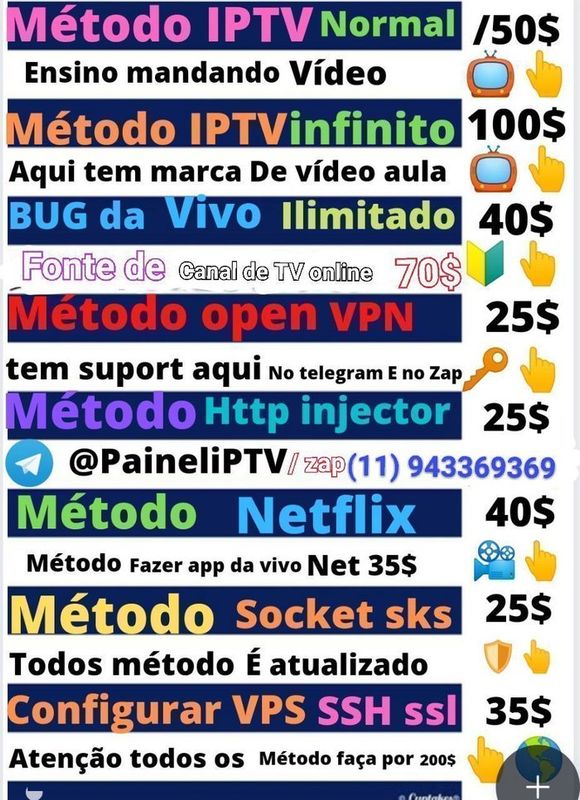 nivaldoop Silva - ensino - painel IPTV com crédito infinito só paga uma vez