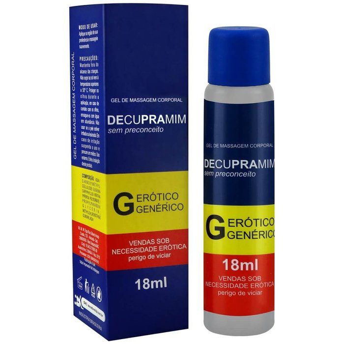 Sensuallyne - Seu Sexshop Virtual - Dessensibilizante Anal Decupramim 18ml