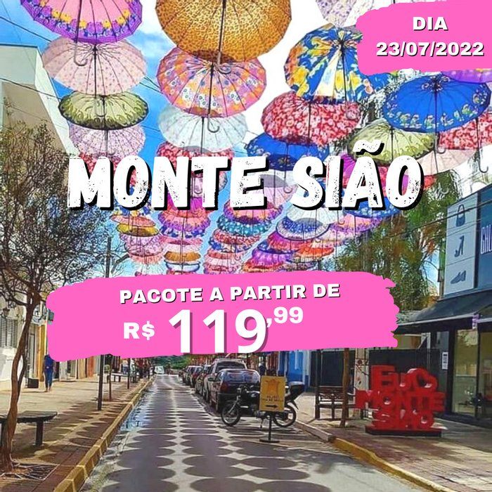 Smart tour trip agência de turismo - viagens - Monte Sião