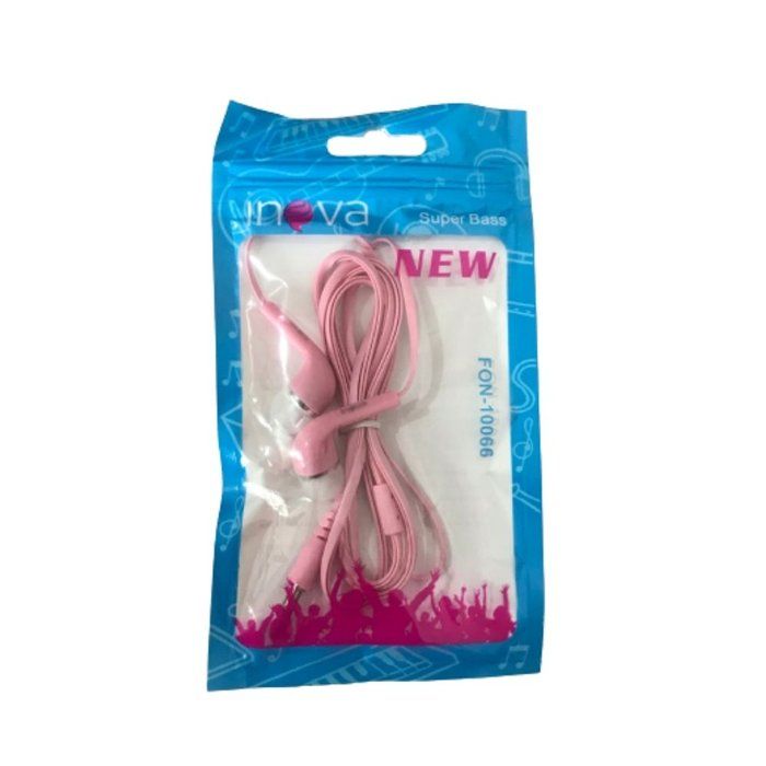 Reiscell  - assistência técnica e acessórios  - Fone De Ouvido Rosa Inova Fon-10066