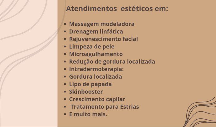 Dra. Thais Colares  -  Fisioterapia e estética - estética 