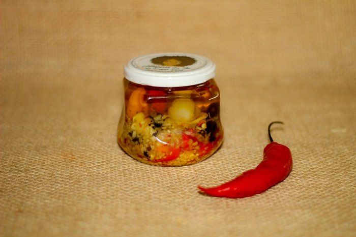 Temperos da Jú - Temperos naturais - Conserva de Pimenta P.