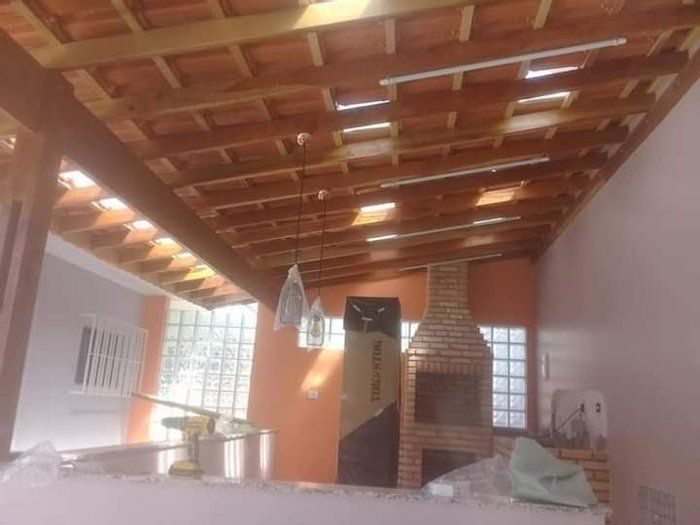Alfa Telhados - carpintaria - cobertura com telha romana