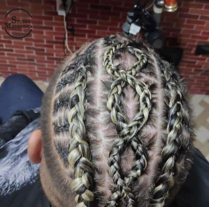 Ludy Ribeiro - beleza & estética - Trança Nagô (Masculino)