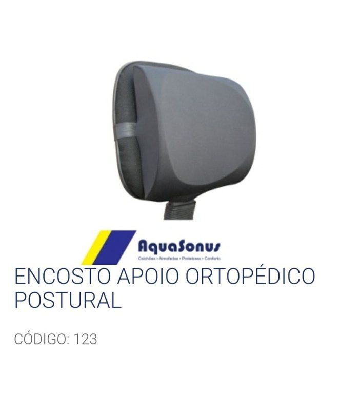 Conceito Ortopedia - Loja de produtos ortopédicos e hospitalares - Encosto ortopédico