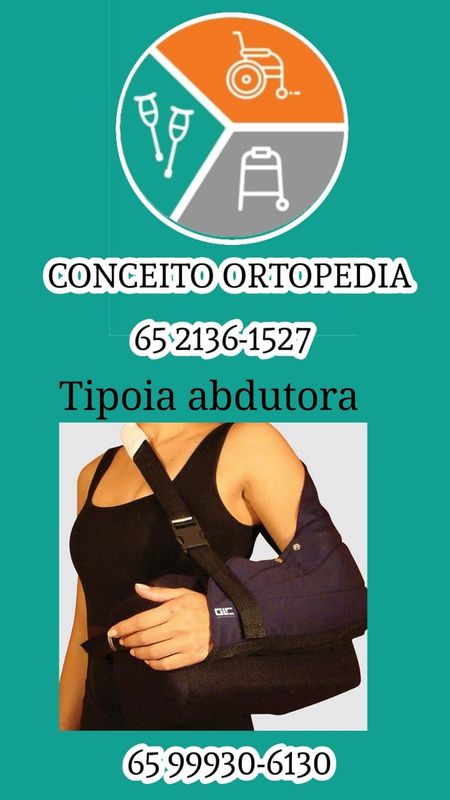 Conceito Ortopedia - Loja de produtos ortopédicos e hospitalares - Tipoia abdutora