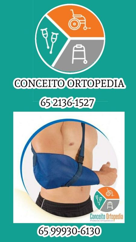 Conceito Ortopedia - Loja de produtos ortopédicos e hospitalares - Tipoia sacolinha simples