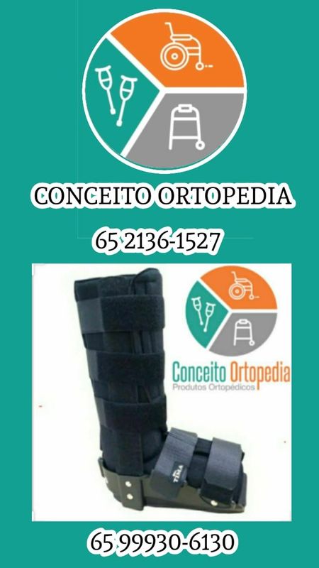 Conceito Ortopedia - Loja de produtos ortopédicos e hospitalares - Bota robofoot imobilizadora