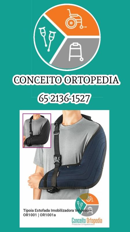 Conceito Ortopedia - Loja de produtos ortopédicos e hospitalares - Tipoia canadense