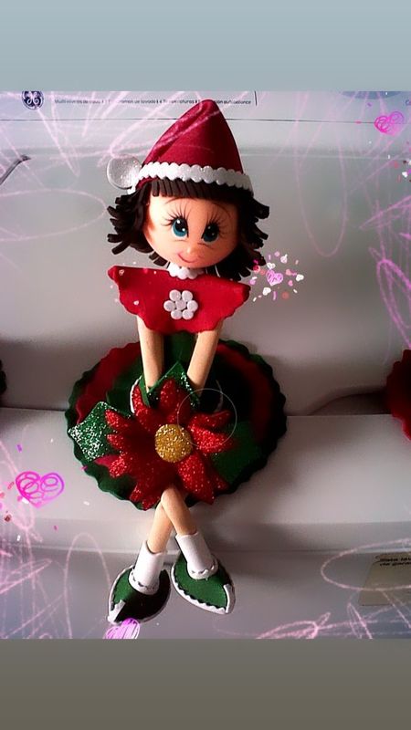 Artes.com Nessinha - Artesanatos - Bonecos fofuchos eva 3d