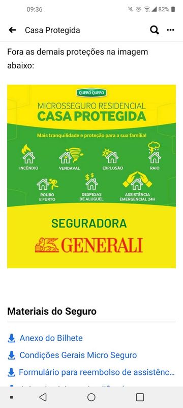 Roseneide Porto - marketing & vendas - seguro residencial