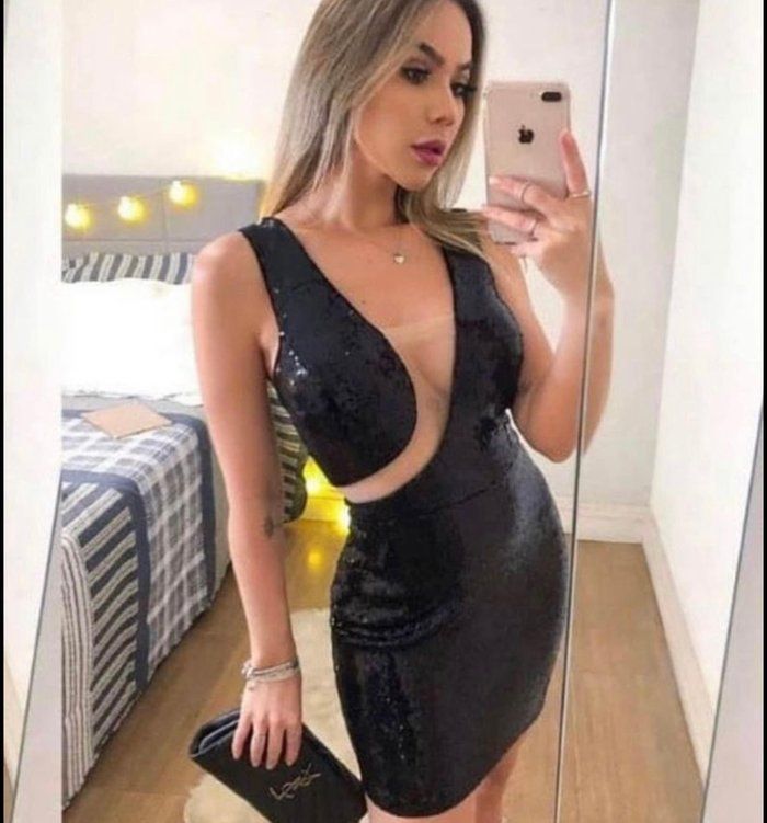 Cris Costa Fashion - moda e acessórios - vestido paetê