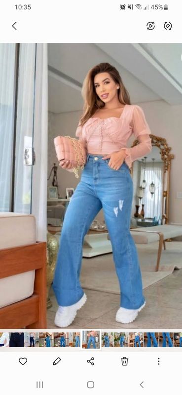 Boutique Ds - moda feminina - calça wide leg