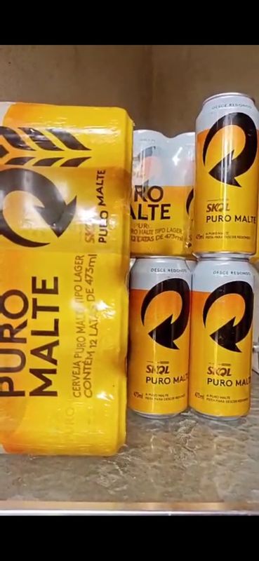 ☆ ▪︎Cerva Gold▪︎ ☆ - ☆ ▪︎DEPÓSITO DE BEBIDAS 24 HORAS▪︎ ☆ - Skol Puro Malte 473 ML (Promoção)