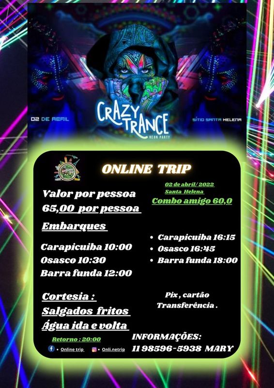 online trip - turismo - crazy