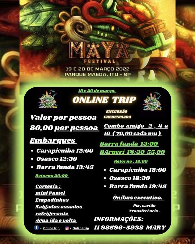 online trip - turismo - maya