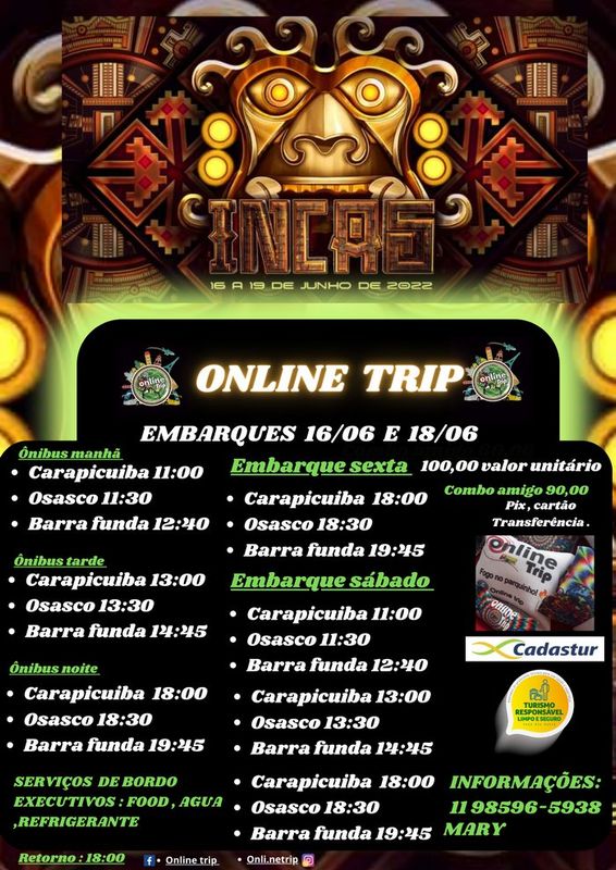 online trip - turismo - INCAS