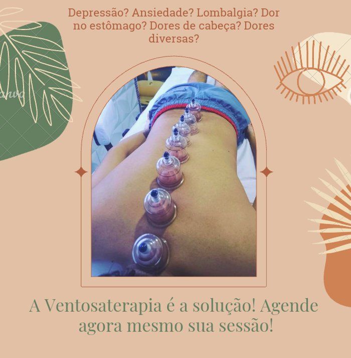 Angelina Terapias Integrativas e Estética - Autocuidado, bem estar, autoconhecimento e estética - Ventosaterapia