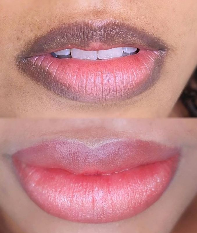 CLINICA DA BELEZA - Micropgmentacao & Estetica Avancada - NEUTRALIZACAO LABIAL