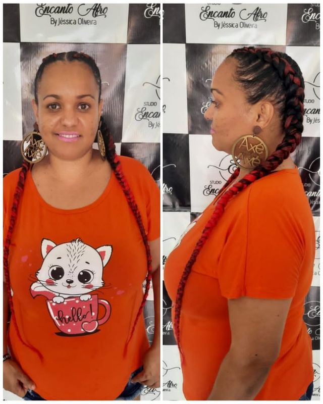 Studio Encanto Afro - beleza & estética - Boxeadora Simples