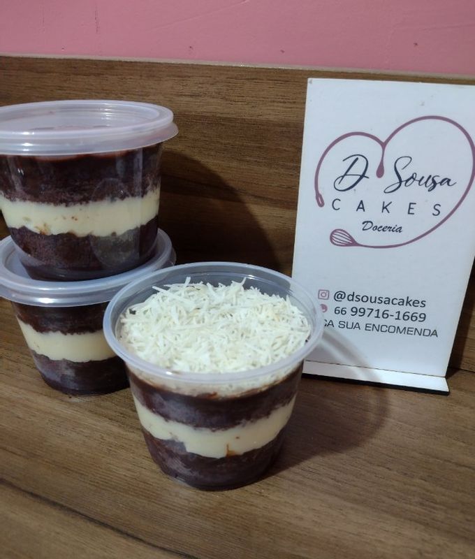 Eliete Sousa - Doceria - Bolo de pote (Prestígio)
