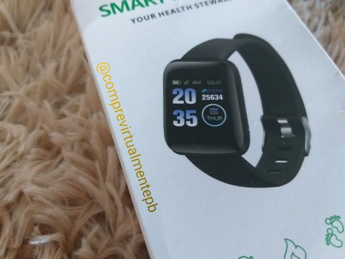Compre Virtualmente PB - LOJA DE ELETRÔNICOS - D13/116 PLUS PULSEIRA INTELIGENTE!