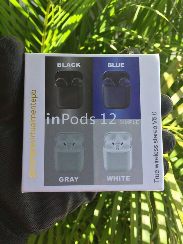 Compre Virtualmente PB - LOJA DE ELETRÔNICOS - FONES INPODS 12