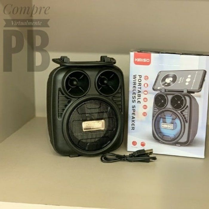 Compre Virtualmente PB - LOJA DE ELETRÔNICOS - CAIXA DE SOM KIMISO