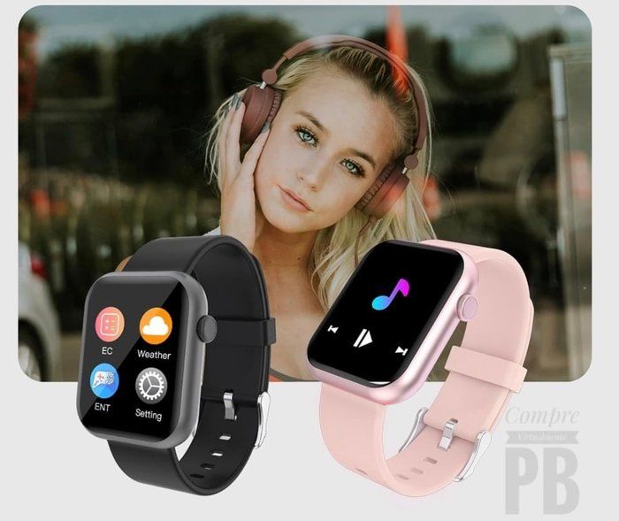 Compre Virtualmente PB - LOJA DE ELETRÔNICOS  - SMARTWATCH COLMI P9 