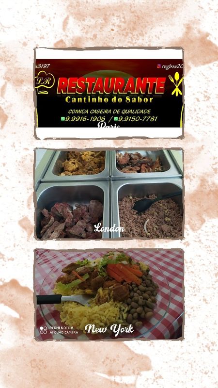Restaurante Cantinho do Sabor - Self-Servi e Quentinhas - Restaurante Cantinho do Sabor