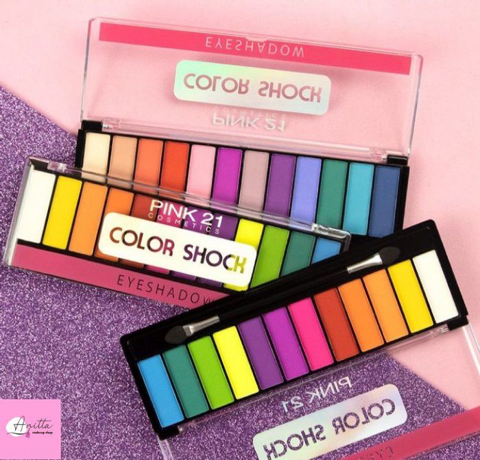 Anitta Makeup Shop - Sua beleza transforma! - PALETA DE SOMBRAS COLOR SHOCK color2
