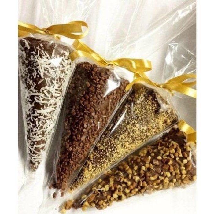 Mih Doce ♥️ - Confeitaria Artesanal  - cone trufado 