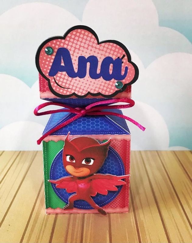 Ateliê Fernanda Valerio - Papelaria Personalizada - Caixa Meia Bala