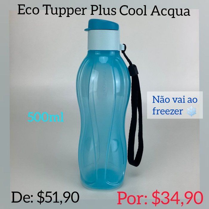 Kamila Krempel - Consultora Tupperware - Eco Tupper 500ml Azul