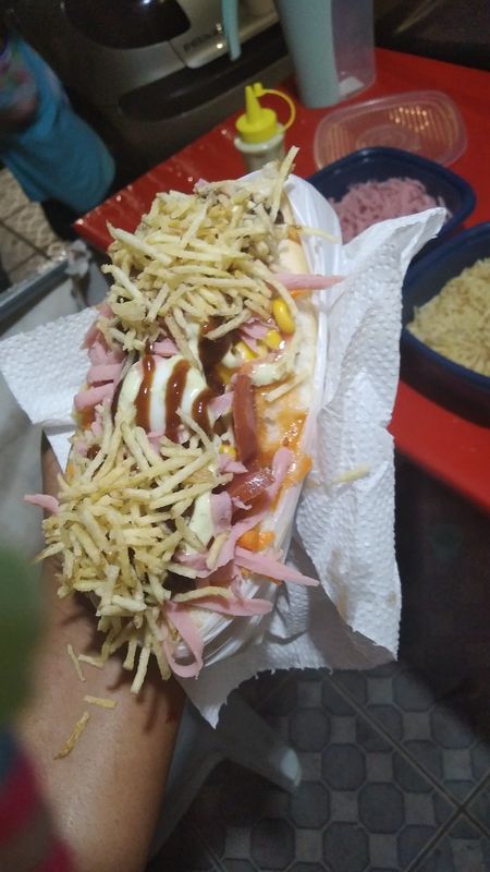Barraca da Baiana - gastronomia - hot dog