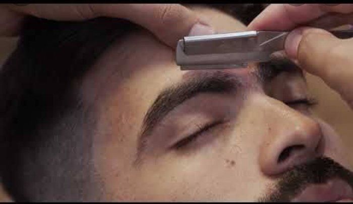 Master - barbearia - sombrancelha