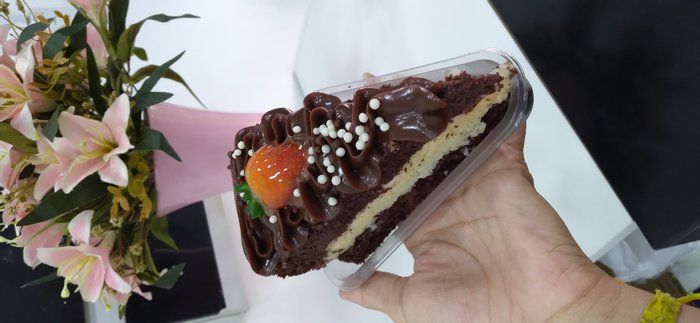 Rosa Limão - gastronomia - Fatia de bolo