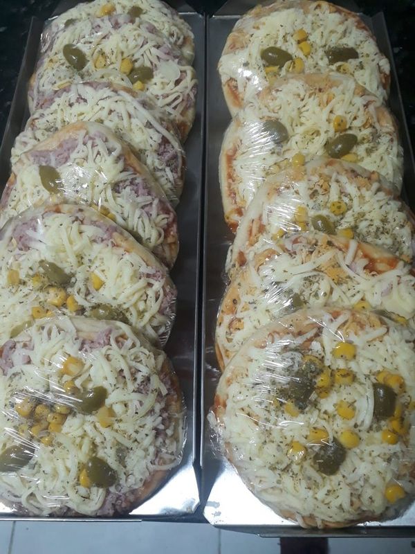 Rosa Limão - gastronomia - mini pizza