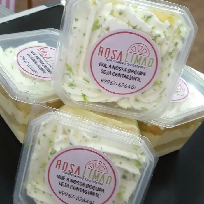 Rosa Limão - gastronomia - bolo de pote