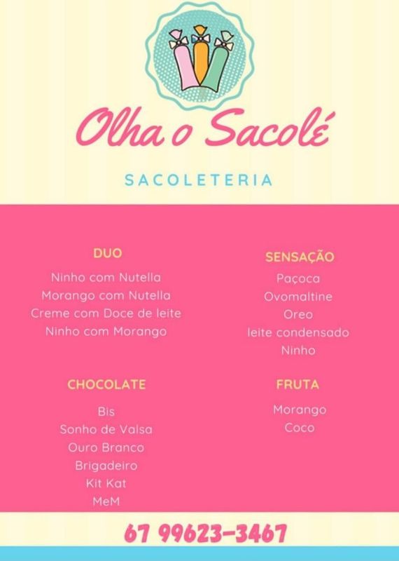 Sacolé gourmet - sacolé gourmet - Sacolé Gourmet