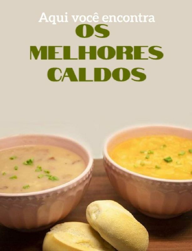 Delícias da Léo  - Massas - Caldo de Feijao