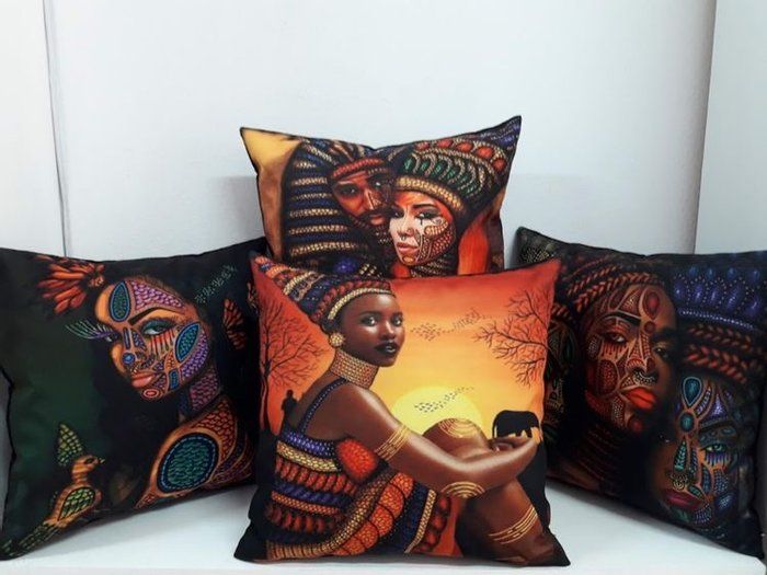 JK Afro Style - Moda Afro e Personalizados - Almofadas 40x40 