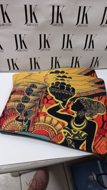 JK Afro Style - Moda Afro e Personalizados - Jogo Americano pçs 