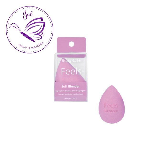 Juh Make-up e Acessórios - beleza & estética - Esponja de Maquiagem Soft Bleender