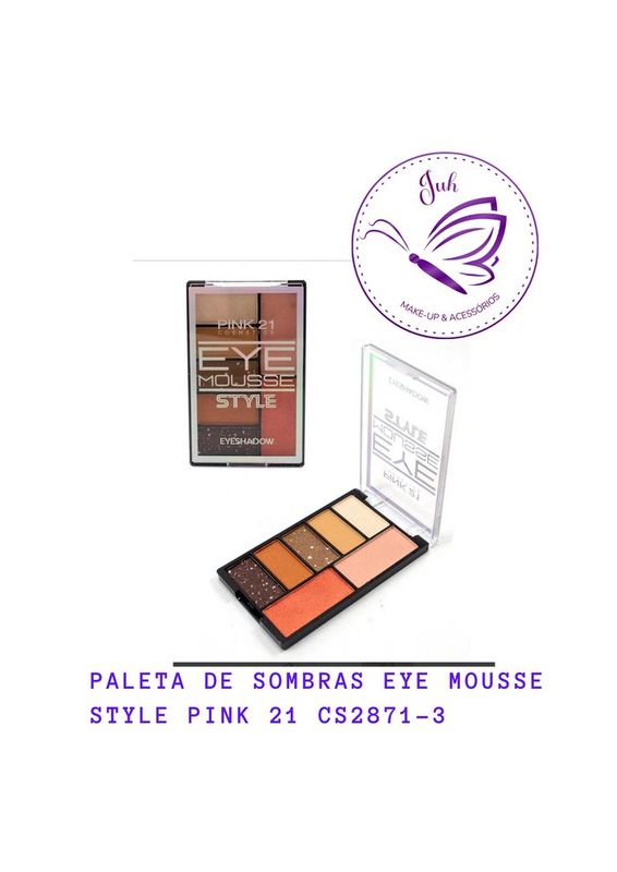 Juh Make-up e Acessórios - beleza & estética - Paleta de Sombras Eye Mousse