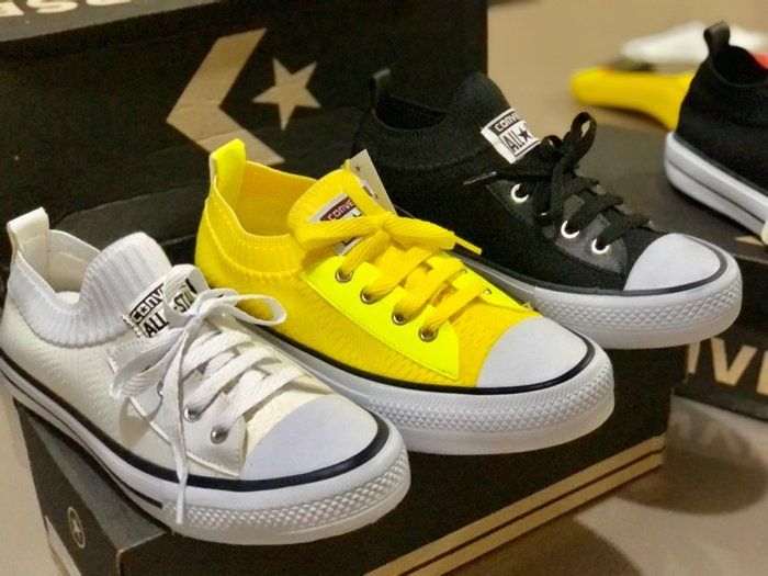Toda linda shoes - moda - TĂȘnis meia All star