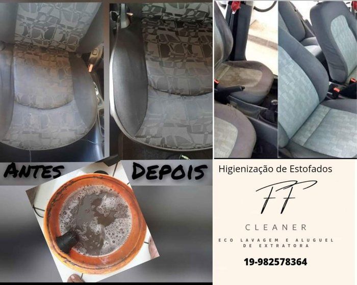 ff__cleaner - Higienização de Estofados, colchão e banco de carro - Higienização de banco de carro.